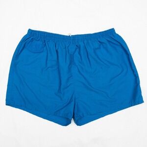 Vintage 70s Sears Kings Road Stout Swim Trunk Short Lined Blue XL
